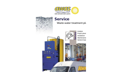 AWAS - Waste Water Treatment Plant Services Brochure