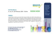 REACHReady to deliver a four-part CLP the Basics workshop