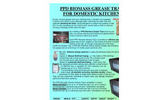 Model DS10DGT & DS20DGT - Domestic Kitchen Grease Traps - Brochure