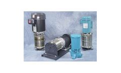 MTH Pumps - Model M50 and L50 Series - Vertical Base Mount and Horizontal Pedestal Mounted Multi-Stage Regenerative Turbine Pumps