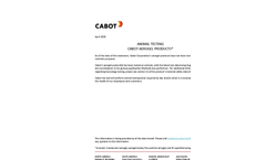 Aerogel - High Quality Particulate Silica- Brochure