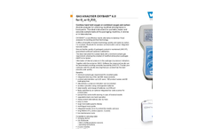 Oxybaby Mobile Hand Held Gas Analyser Brochure