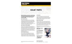 Turbine, Compressor and Package Parts Services - Brochure