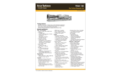 STI - Model Titan 130 - Gas Turbine Generator Set - Brochure