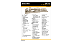 Mars 100 Gas Turbine Generator Set - Data Sheet