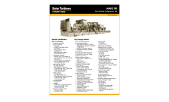 STI - Model Mars 90 - Gas Compressor Set - Brochure