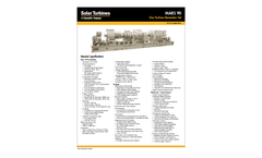 STI - Model Mars 90 - Gas Turbine Generator Set - Brochure