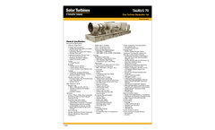 STI - Model Taurus 70 PG - Power Generator Set  - Brochure