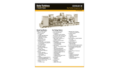 STI - Model Centaur 50 - Gas Compressor Set - Brochure