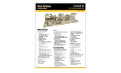 STI - Model Centaur 50 - Gas Turbine Generator Set - Brochure