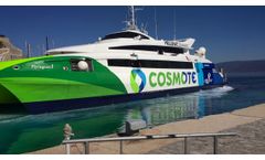 Hellenic Seaways Ferry Powered by Taurus 60 - Video