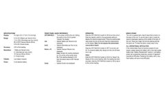 Traceable - Digital Thermometer Traceable Anemometer - Brochure