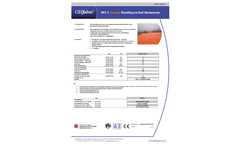 HPS 2 Orange Needlepunched Nonwoven - Datasheet