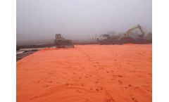 GEOfabrics - Model HPS Orange - High Visibility Geotextile