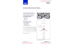  	DMT - Model KS22 - 2D Tower Vibration Sensor for Wind Turbines   - Brochure