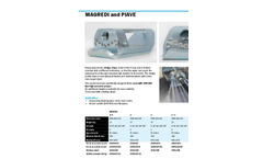 Model Magredi - Sand Removal Nozzle - Datasheet