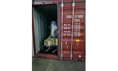ENERPAT EOFB160-1818 Oil Filter Compactor Baler Machine On It’s Way to Dubai