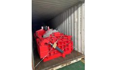 ENERPAT 6 units SMB-L1612-160 Metal Baler to South Africa,used for pressing scrap metals