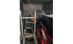 ENERPAT AMB-H1075-100 automatic aluminum cans baler to Turkey