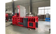 ENERPAT AMB-L2014-250T Automatic Metal Baler on the way to Europe
