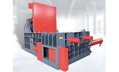 ENERPAT AMB-L1270-125 Lid Style Metal Baler on the way to Europe