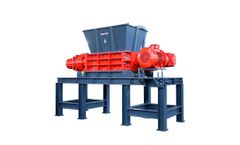 Enerpat - Model MSB-E - Metal Crusher Wind Turbines Blades Double Shaft Shredder