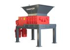 ENERPAT - Model MSC-E - Lithium Battery Four Shafts Shredder