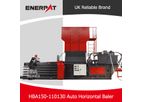 Enerpat - Model HBA - Fully Automatic Horizontal Scrap Baler