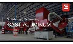 ENERPAT Scrap Metal Shredder Line - Video