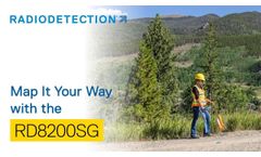Map It Your Way with the RD8200SG - Video