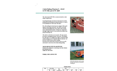 KTW 500 and KTW 1005 Cable Pulling Winch Brochure