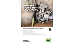 Herrenknecht - Boxhole Backreaming Machine (BBR) - Brochure