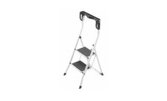 Hailo Safety Plus - Model 4342-001 - Steel Folding Steps