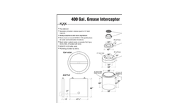 FLXX - Grease Interceptors - Brochure