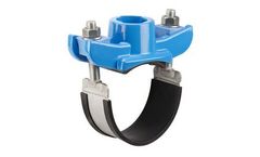 Hawle - Model ZAK-3540 - Universal-H-Pipe Saddle