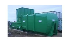 Sacria - Model CDS 2000 - Stationary Compactors Powerful Compaction of Huge Volumes