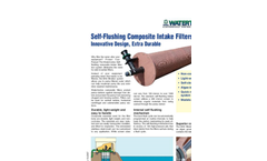 Watertronics - Bas Self-Flushing Filters Brochure