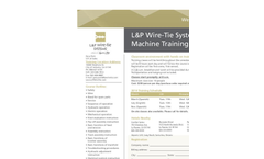 L&P Wire-Tie Systems Machine Training - Brochure