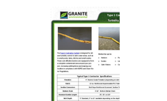Type 1 Contractor Turbidity Curtain