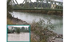 Non-contact flow velocity measurement for municipalities