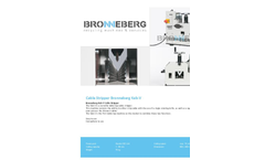Bronneberg - Model Kab-V - Recycling Cable Stripper  - Brochure  