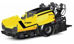 Bomag - Model CR 820 W - Highway Wheeled Paver