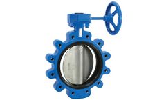 Center-Tech - Model CTA BFL LT Series - Pinch Flaps Butterfly Valve for Water