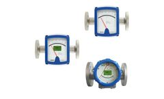 ALIA - Model AVF250H Series - Horizontally Mounted Metal Tube Variable Area Flowmeter