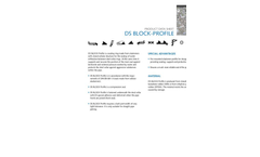 DS - Model BLOCK-Profil - Manhole-Pipe-Connections - Datasheet