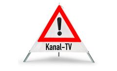 Ehle - Model VZ 101 - Sewer Tv Pyramid Folding Sign