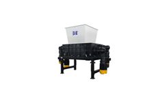 3E Machinery - Model FS Series - Four Shaft Shredder