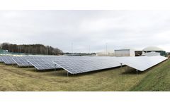 EnviTec Biogas brings first PV array online in Bioenergiepark Forst