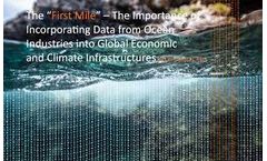 The “First Mile” – The Importance Of Incorporating Data From Ocean Industries Into Global Economic And Climate Infrastructures