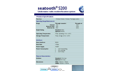 Underwater Radio Modem/Location System